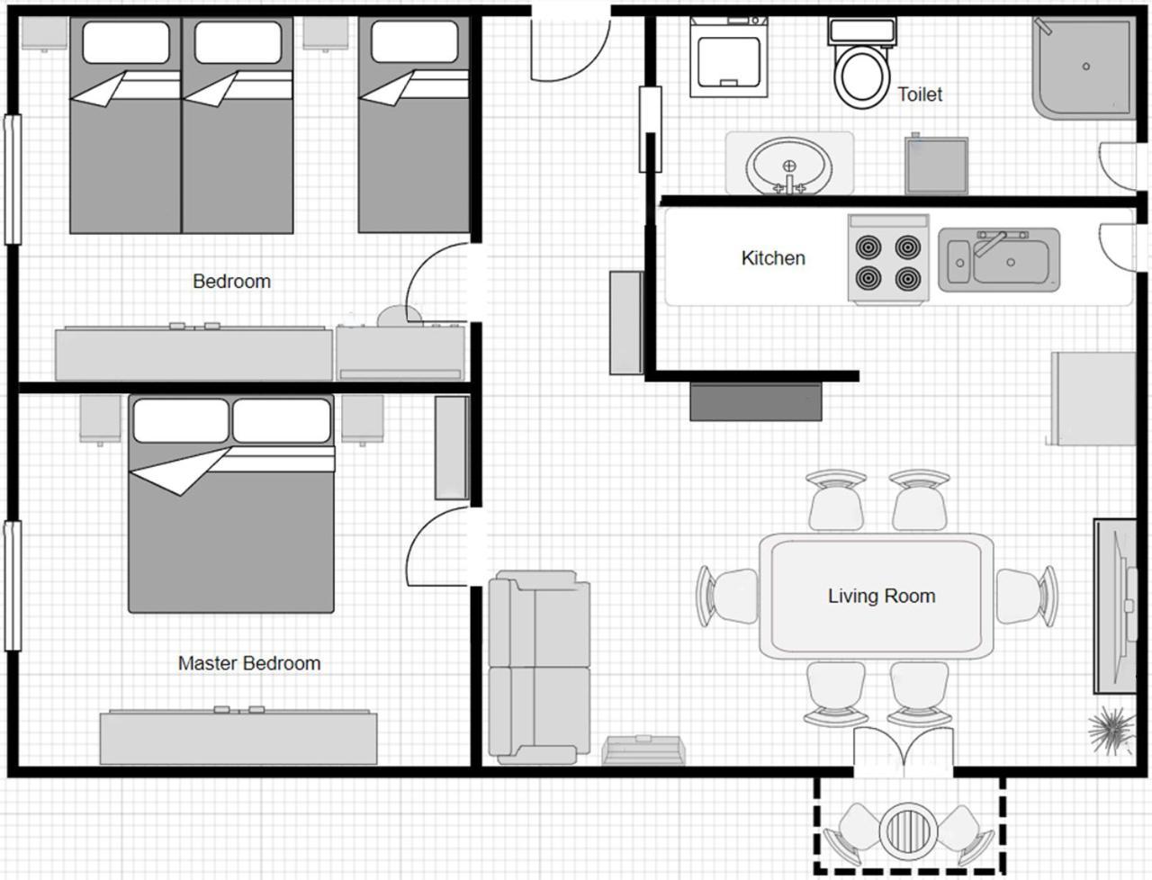Apartment Milevoj Koromačno Dış mekan fotoğraf